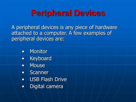 Image result for Basics of Computer Peripheral Devices