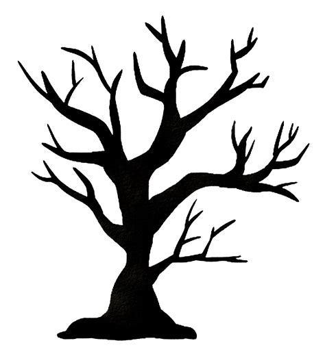 Halloween scary tree silhouette 11731240 PNG