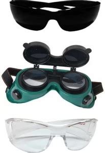 weldcraft Welding Safety Goggles Pack of 3 | Safety Glass Combo Pack ...