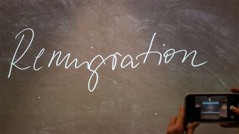 "Remigration": Was ist damit gemeint? Und was noch? | BR24