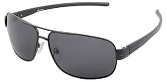 Barcode UV Protected Rectangle Men's Sunglasses - SG0000002167|63 mm ...