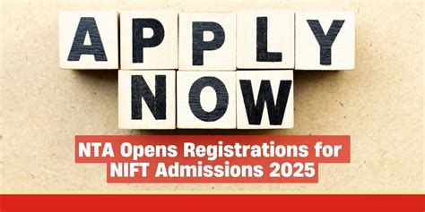 NTA Opens Registrations for NIFT Admissions 2025 – Chate Coaching Classes