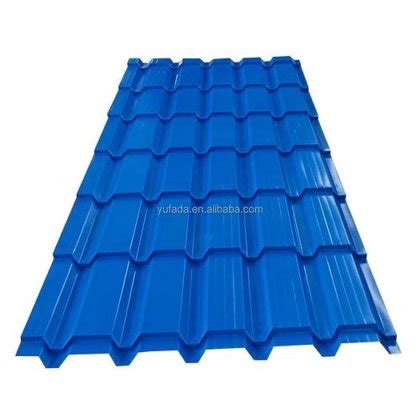 Color steel roof panel metal tile 3D cutting glazed tile cold press ...