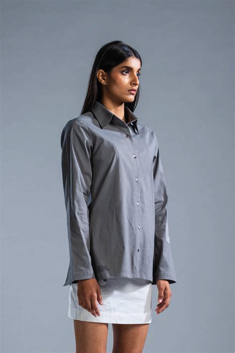Open Back Shirt for Women: Effortless Style & Comfort – Primal Gray