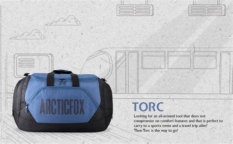Buy Arctic Fox Torc Tawny Port 41L Travel Duffle Bag at Amazon.in