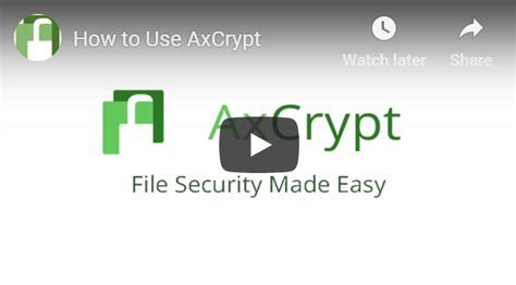 Image result for AxCrypt Tutorial