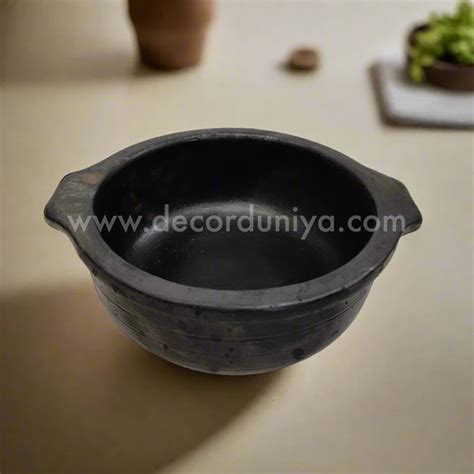 Fine Finish Black Kadai - BP9 – Decor Duniya