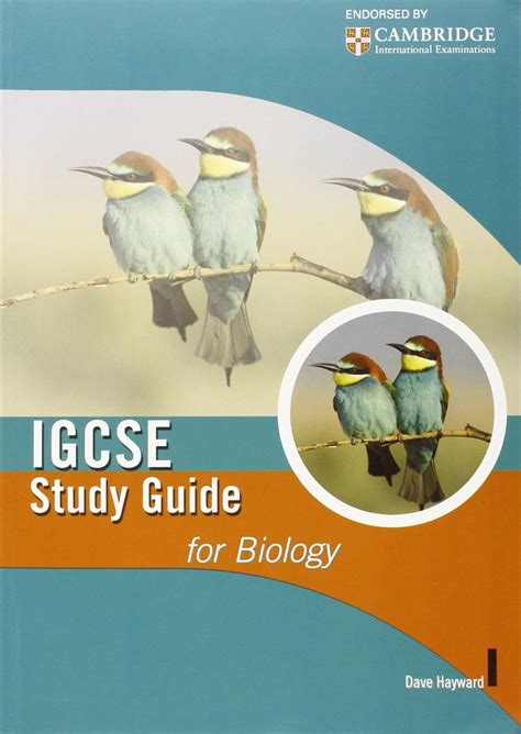 Buy Cambridge IGCSE Study Guide for Biology (IGCSE Study Guides) Book ...