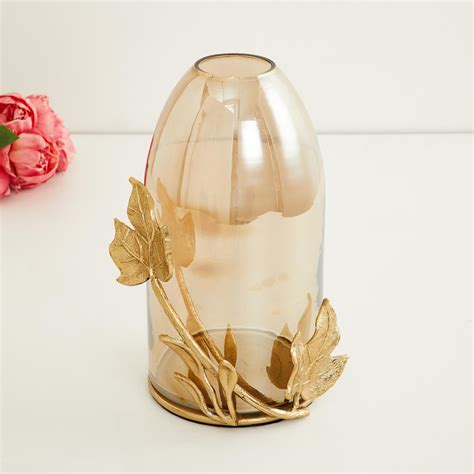 Buy Fiesta Maple Glass Decorative Vase from Home Centre at just INR 2599.0