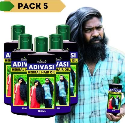 Phillauri Adivasi Natural Jadibuti Hair Oil For Hair Growth Hair Oil ...