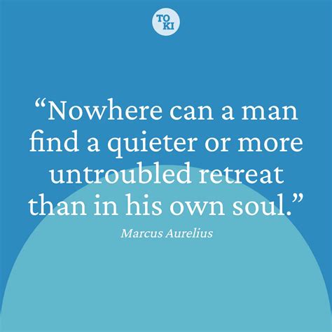 Nowhere can a man find a quieter or more untroubled retreat… Meaning ...