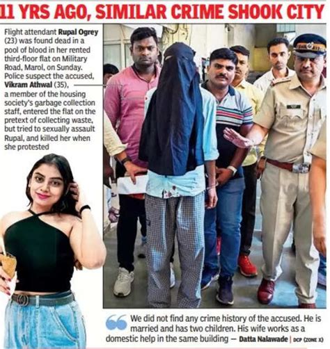 Mumbai Air Hostess Murder: Flight attendant killed in Mumbai Marol flat ...