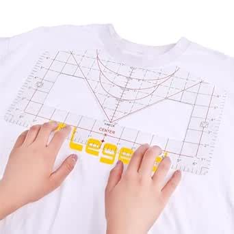 Tshirt Ruler Guide for Vinyl Alignment,Acrylic Tshirt Ruler for Center ...