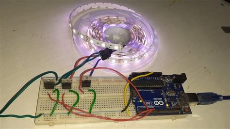 Image result for Interfacing Circuit of LED Strip with Arduino