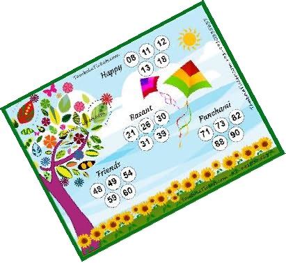 Buy Tambolatickets.Com Basant Panchami Celebration Theme Tambola ...