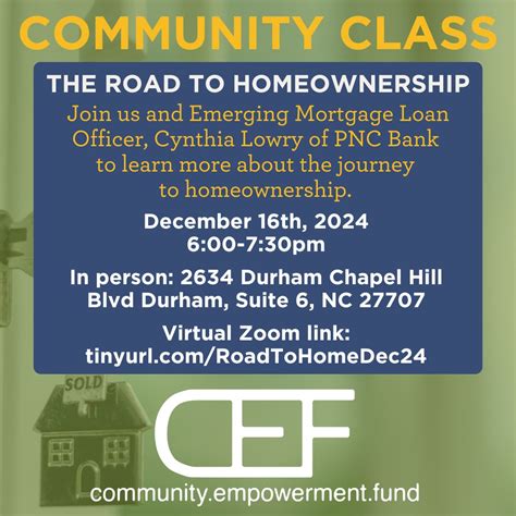 CEF: Community Empowerment Fund on LinkedIn: CEF invites you to join us ...