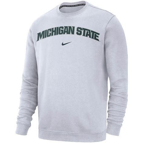 Nike Michigan State Spartans Club Fleece Sweatshirt | Academy