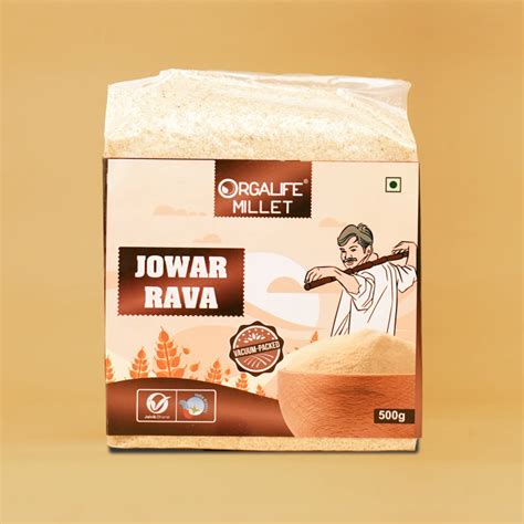 Organic Jowar Rava 500g Online at Best Price – Gluten-Free & Healthy ...
