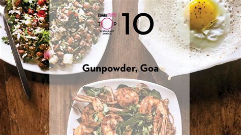 Gunpowder, Goa, #10 on Top Restaurant Awards 2017 list | Condé Nast ...