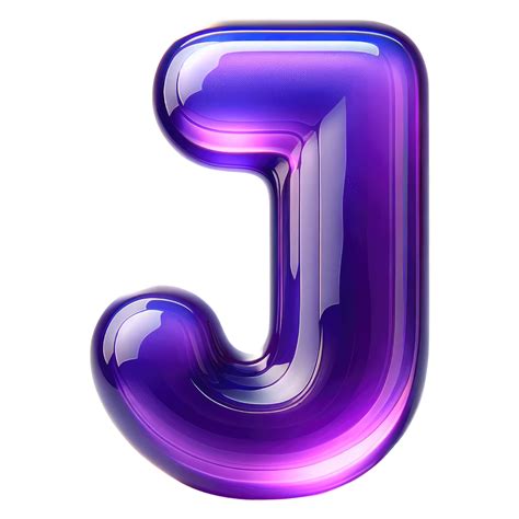 The Purple Letter J: Aesthetic Trends And Creative Meanings