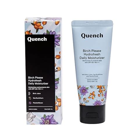 QUENCH BOTANICS Quench Hydro Normal Fresh Daily Moisturizer with SPF 40 ...