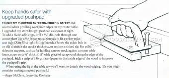 DIY Router Table Push Block • WoodArchivist