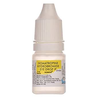 Homide - Bottle of 5 ml Eye Drops : Amazon.in: Health & Personal Care