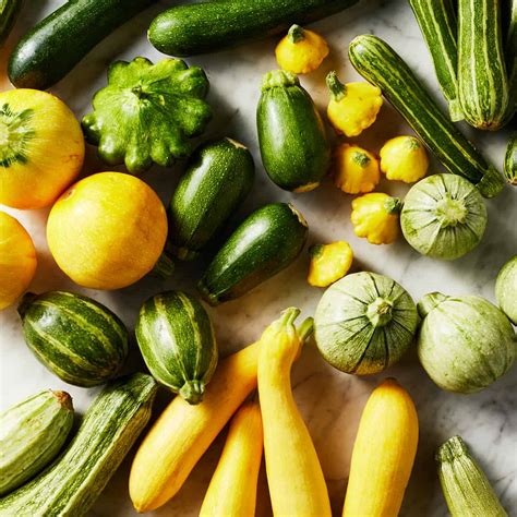 Summer Squash Types Of Green