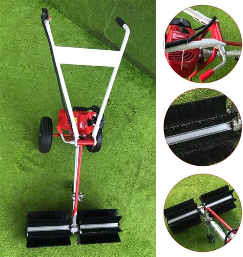 Buy Gasoline Power Sweeper,43CC 1.7HP Gas Powered Walk Behind Snow ...