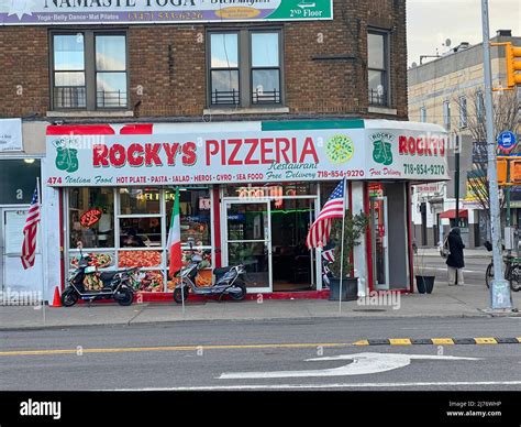 Classic Rocky's Pizzeria on Coney Island Avenue and Church Avenue in ...