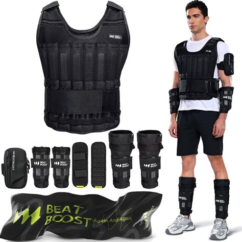 Adjustable Weighted Vests For Men VEVOR Adjustable Weighted Vest, 11 ...