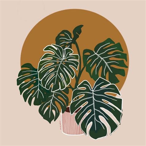 Monstera DIY Kit Paint By Numbers Online - Premium Paint by Numbers ...