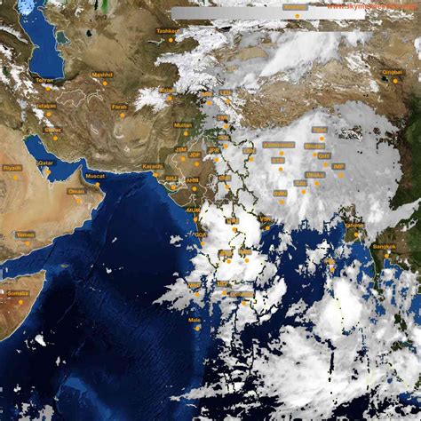 INSAT Weather: Latest Satellite Images And Maps Of India
