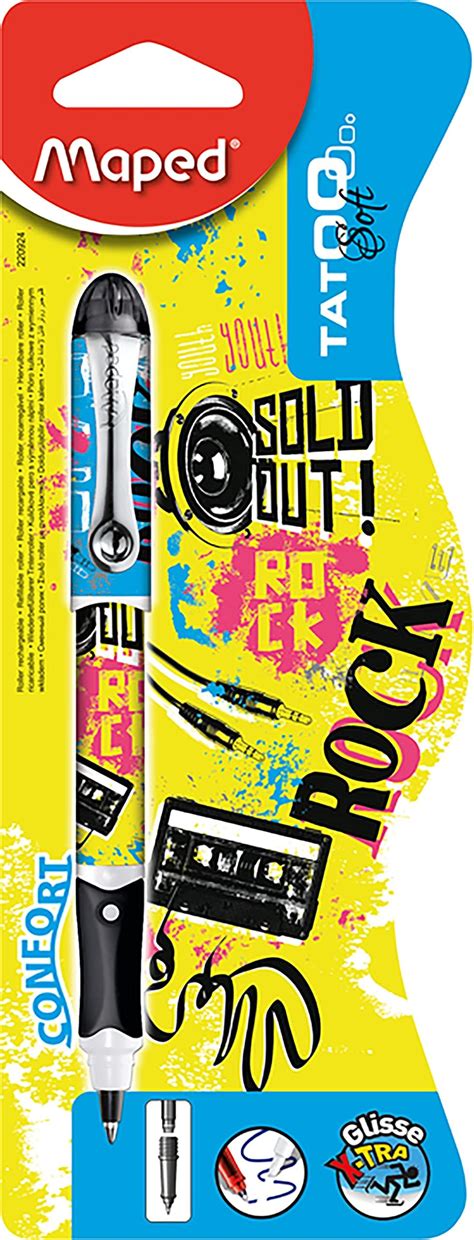 MAPED Visio Left Handed Ball Point Pen, Blue (224320) : Amazon.in ...