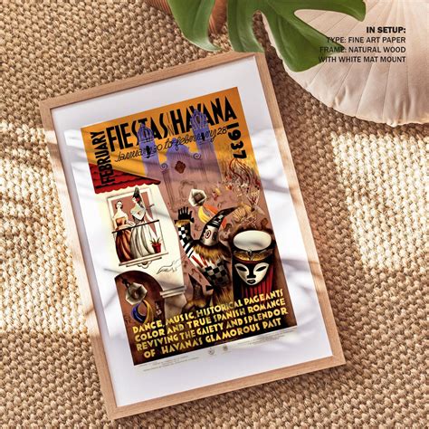 Buy Havana Fiesta Travel Poster Art & Prints Online India at Best Price ...