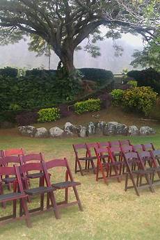 Outdoor Wedding Oahu by Kualoa Ranch Molii Gardens With Images Outdoor Outdoor Wedding Oahu