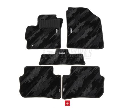 HKS FLOOR MATS GZEA14H GR Corolla FULL SET OCT LHD