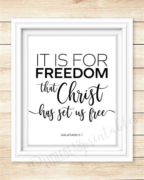 Freedom In Christ Verses
