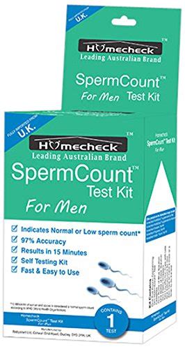 Homecheck Spermcount Test Kit For Men : Amazon.in: Health & Personal Care