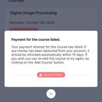 Nptel — Nptel swayam- failure in the payment process