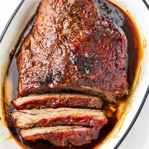 This simple brisket marinade recipe, with olive oil, soy and ...
