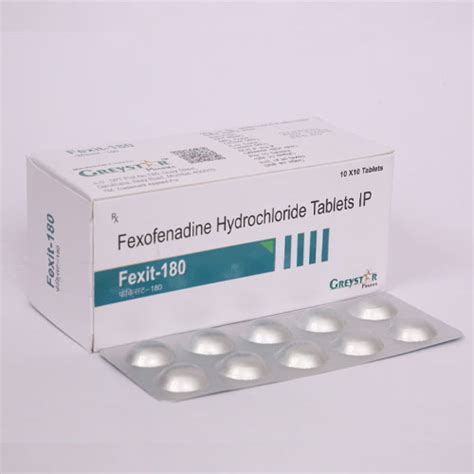 FEXIT-180 Tablets Greystar Pharma