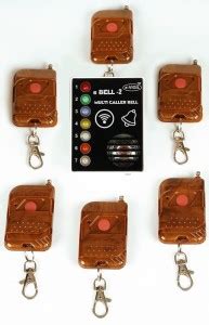 eVIGIL e SMART BELL-2 MULTI CALLER BELL Wireless Door Chime Price in ...
