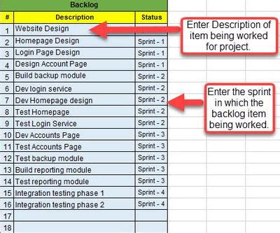 Agile Project Management Excel Template – ITSM Docs - ITSM Documents ...