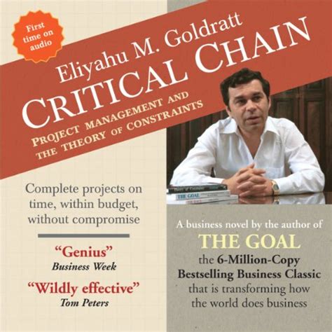 Critical Chain: Project Management and the Theory of Constraints (Audio ...