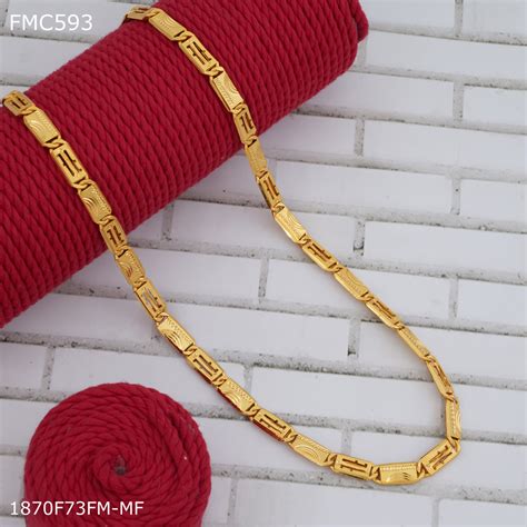 Freemen F Nawabi golden Chain for Man - FMC593 – Freemen®