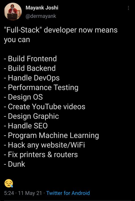 Image result for Full-Stack Development Funny Cartoons