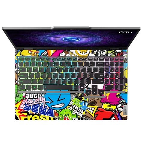 Shop DC Sticker Bomb Laptop Skin for Lenovo LOQ | Buy Online Now ...