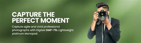 Buy DIGITEK DMP 75L Lightweight Aluminum Telescopic Camera Monopod with ...