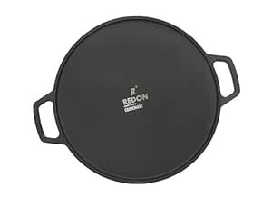 Buy REDON Dosa Tawa Non Stick Pre-Seasoned Cast Iron | Dosa Pan | Gas ...